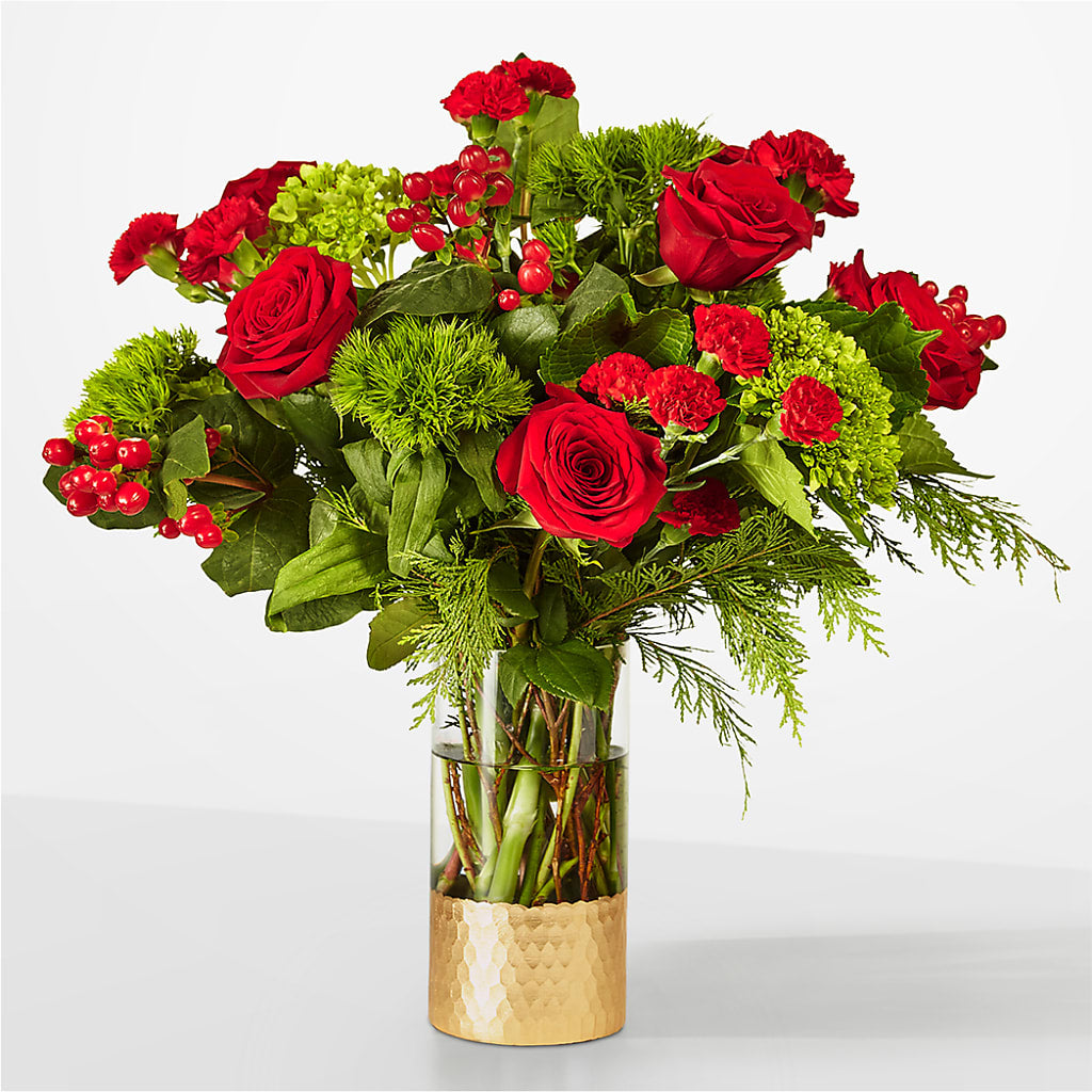 Plaid Throw Bouquet – County Seat Florist, Mays Landing NJ