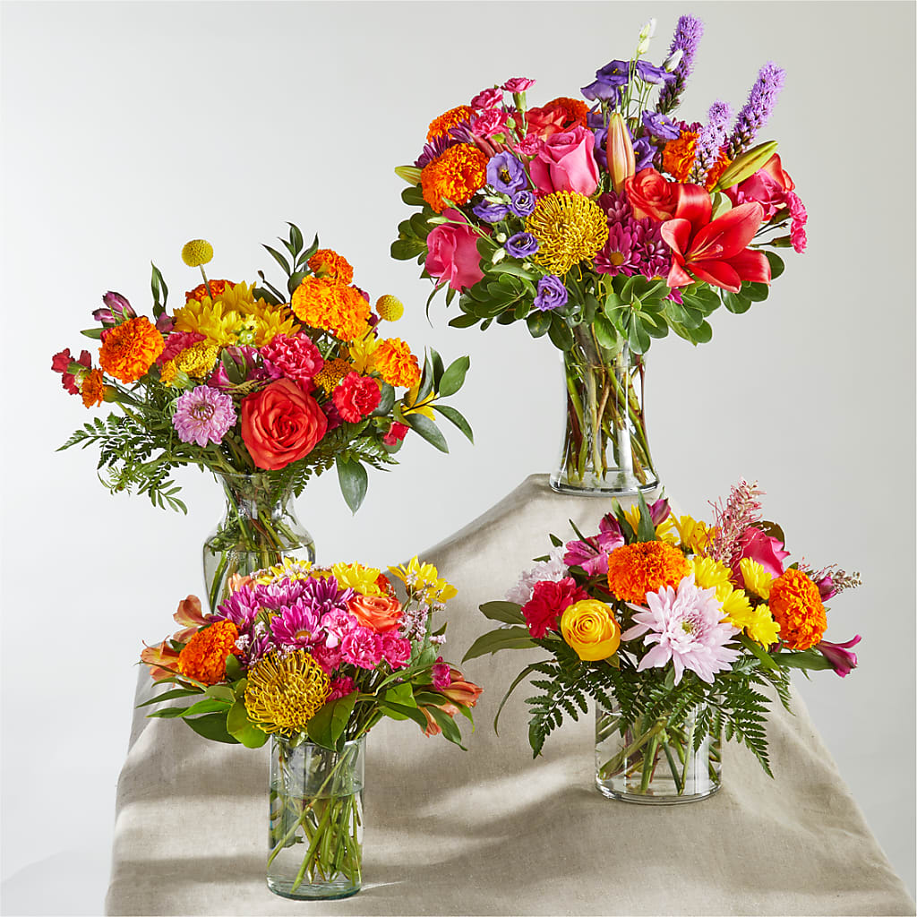 Feast of Color – A Florist Original – County Seat Florist, Mays Landing NJ