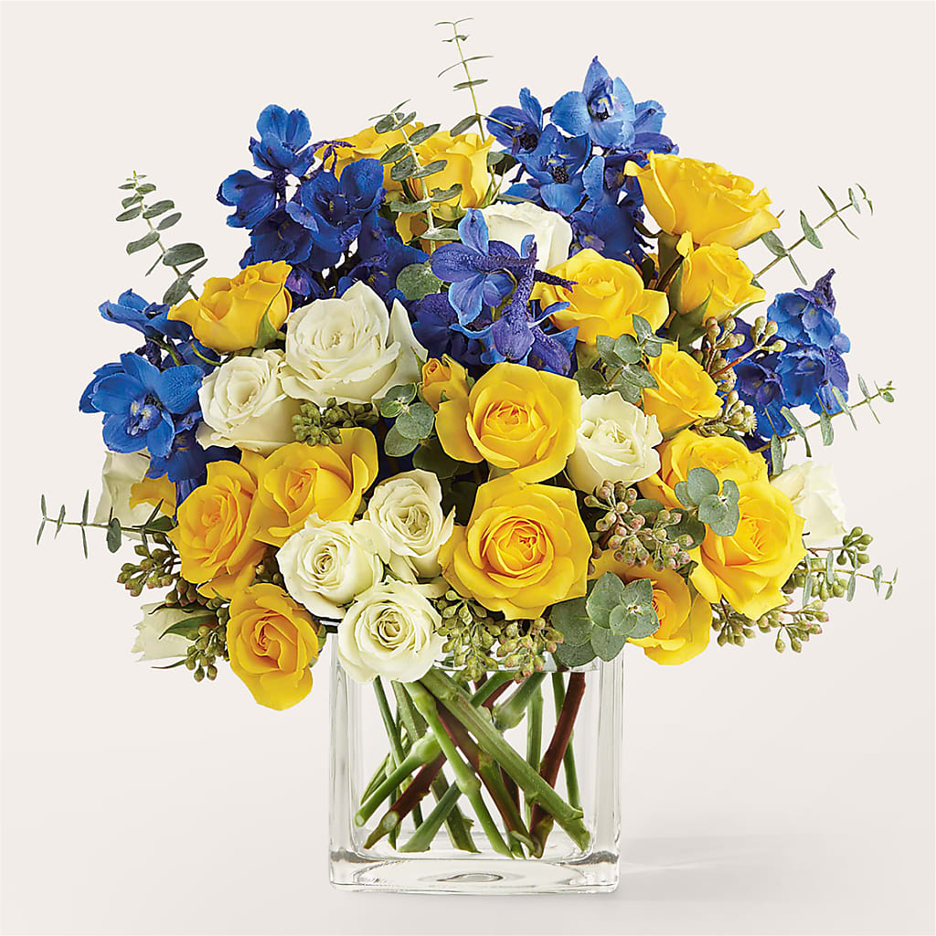 Sparkling Citrine Bouquet – County Seat Florist, Mays Landing NJ
