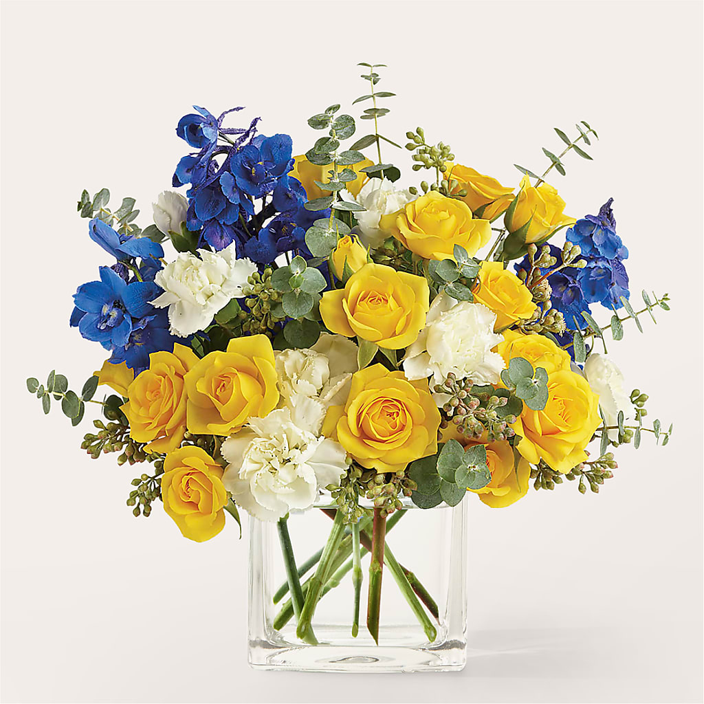 Sparkling Citrine Bouquet – County Seat Florist, Mays Landing NJ