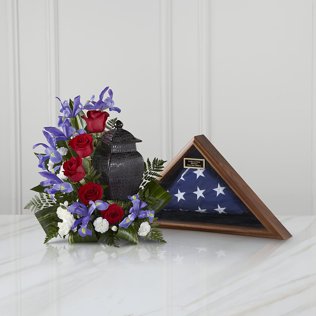 Patriotic Tribute Arrangement – County Seat Florist, Mays Landing NJ