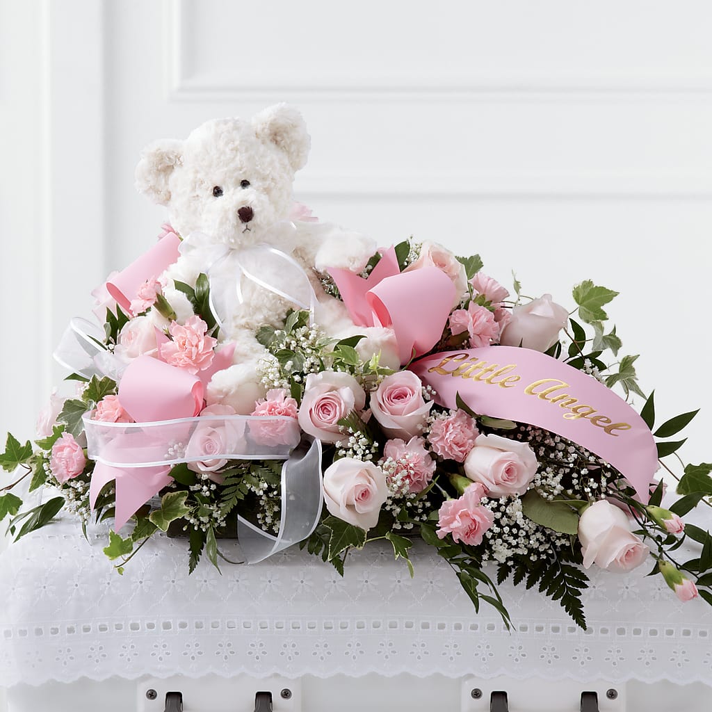 Touch of Sympathy Casket Spray – County Seat Florist, Mays Landing NJ