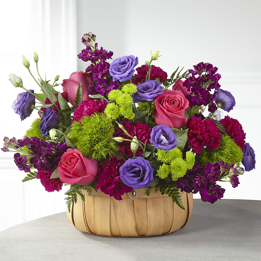 Serene Sanctuary Basket – County Seat Florist, Mays Landing NJ