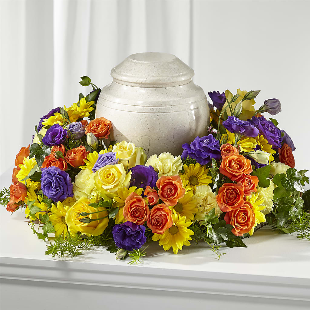 Blossoms of Remembrance Cremation Adornment – County Seat Florist, Mays Landing NJ