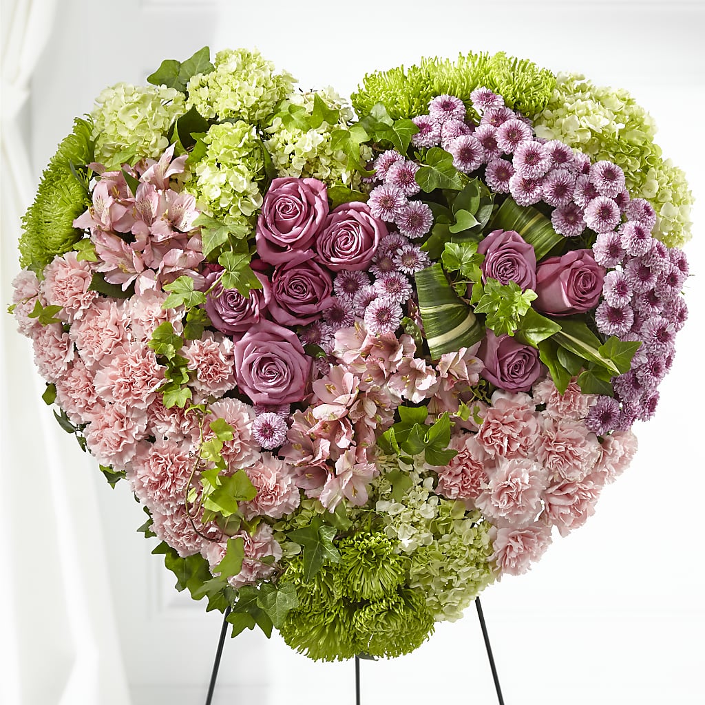 Heartwarming Standing Heart – County Seat Florist, Mays Landing NJ