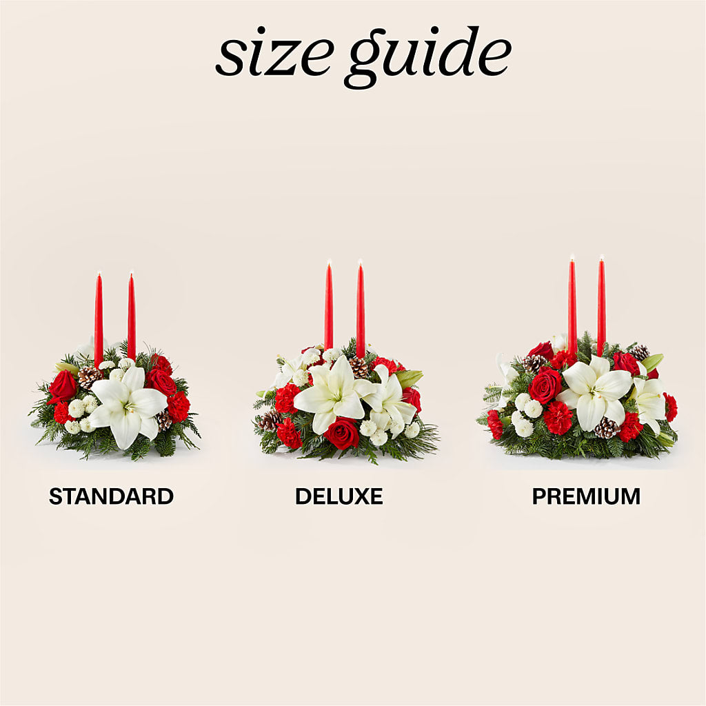 Seasonal Festivities Centerpiece – County Seat Florist, Mays Landing NJ