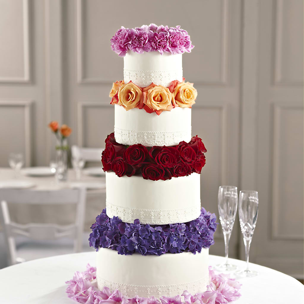 Infinite Love Cake Décor – County Seat Florist, Mays Landing NJ