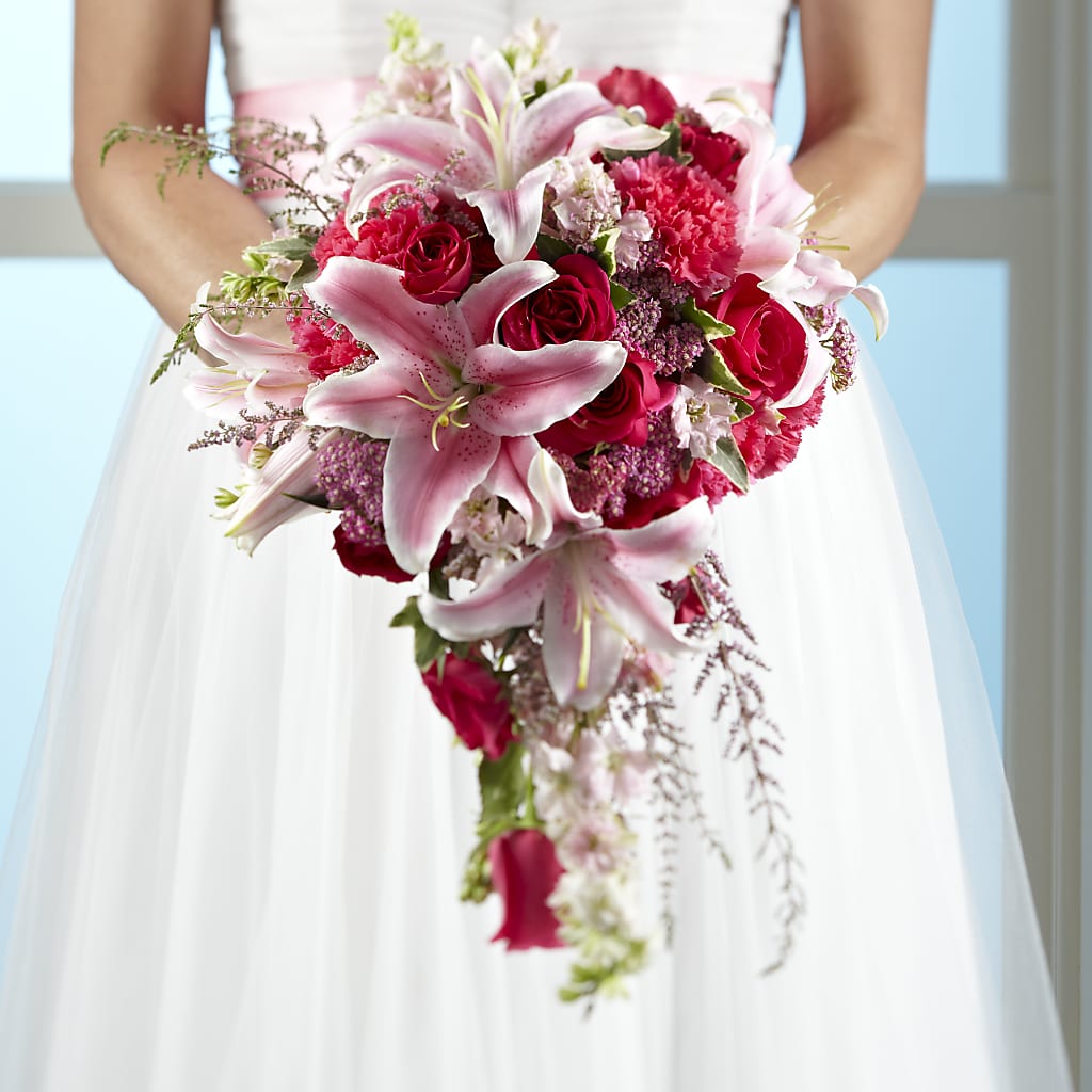 Lily & Rose Bouquet – County Seat Florist, Mays Landing NJ