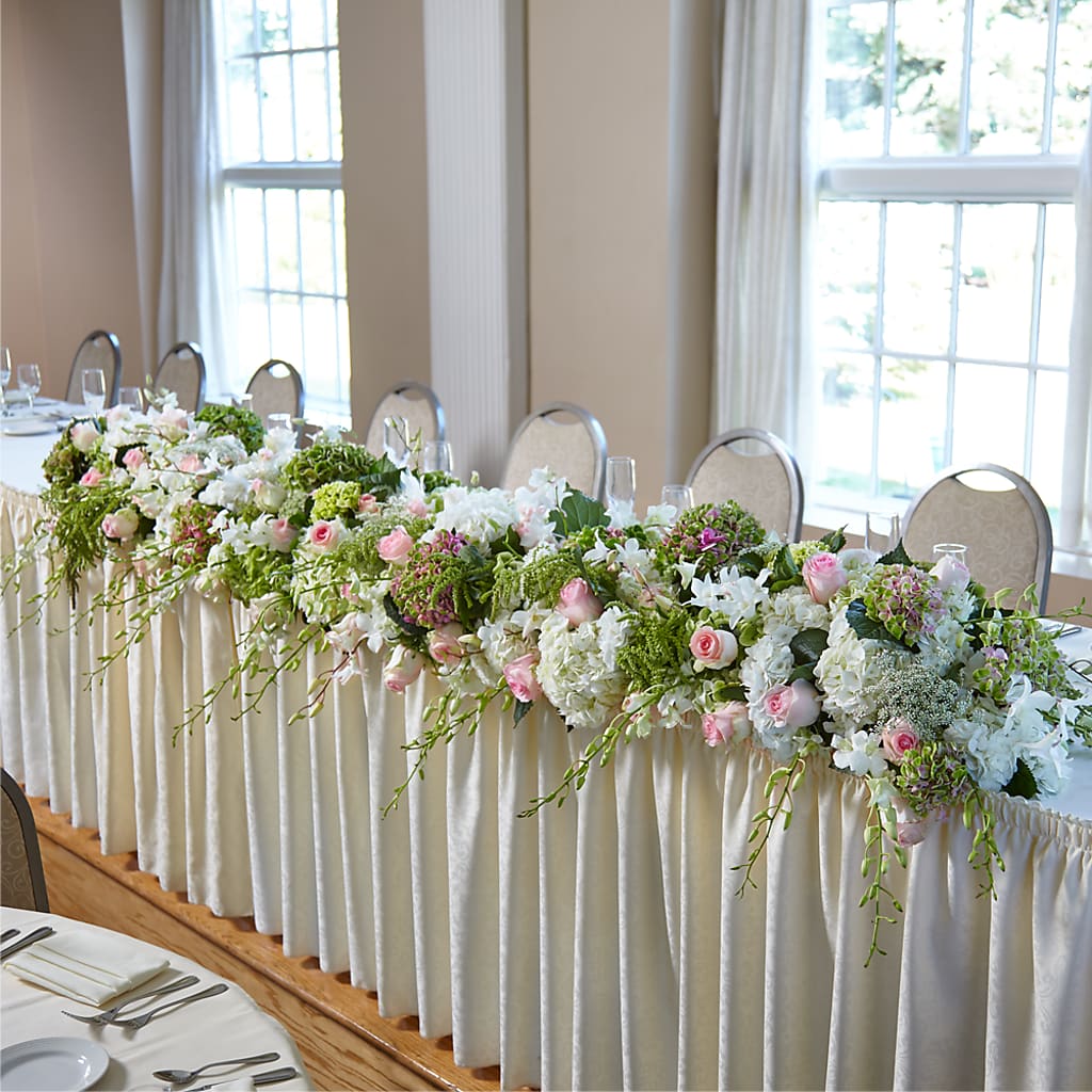 State of Joy Head Table Arrangement – County Seat Florist, Mays Landing NJ