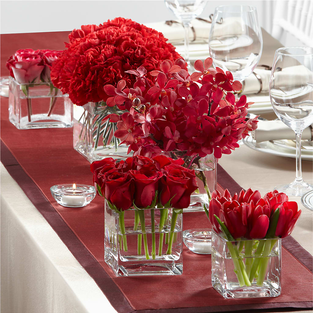 Modern Grace Centerpiece – County Seat Florist, Mays Landing NJ
