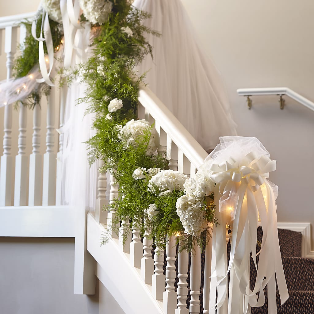Champagne Dreams Garland – County Seat Florist, Mays Landing NJ