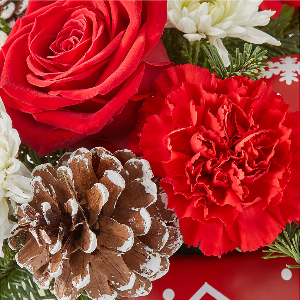 Christmas Village Ornament –  County Seat Florist, Mays Landing NJ