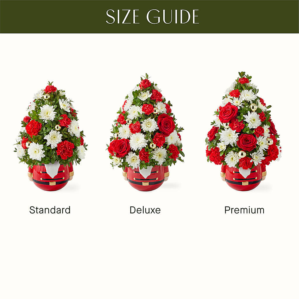 Royal Nutcracker Tree –  County Seat Florist, Mays Landing NJ