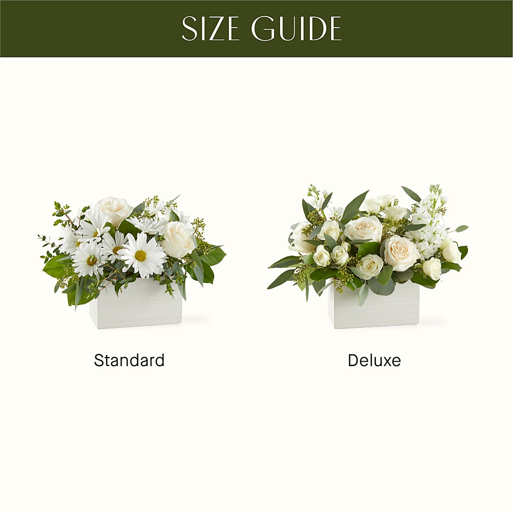 Fresh Linen Box Bouquet –  County Seat Florist, Mays Landing NJ