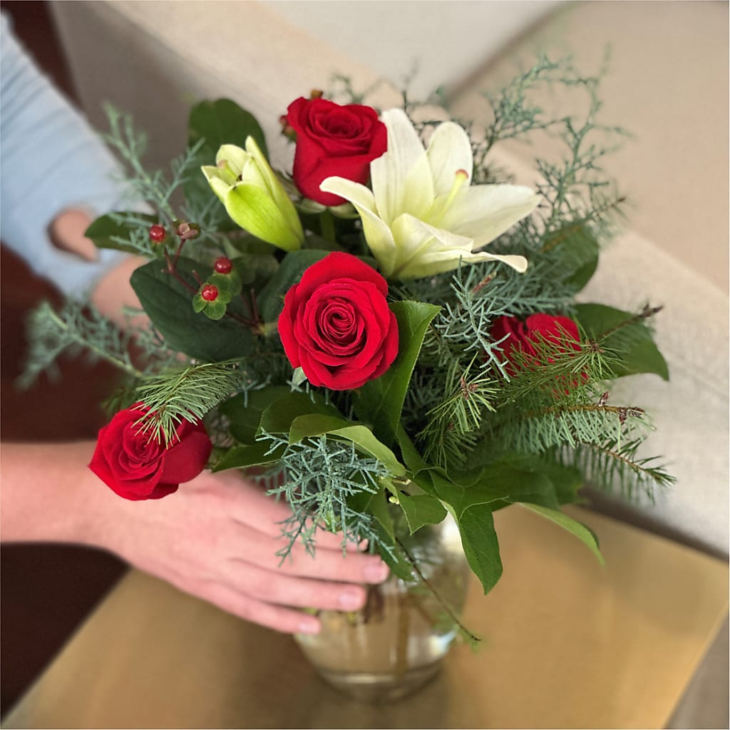 Glittering Lights Bouquet –  County Seat Florist, Mays Landing NJ