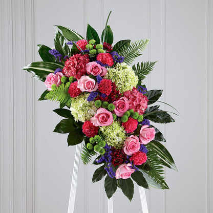 Refreshing Mix Standing Spray –  County Seat Florist, Mays Landing NJ