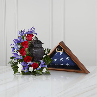 Patriotic Tribute Arrangement –  County Seat Florist, Mays Landing NJ
