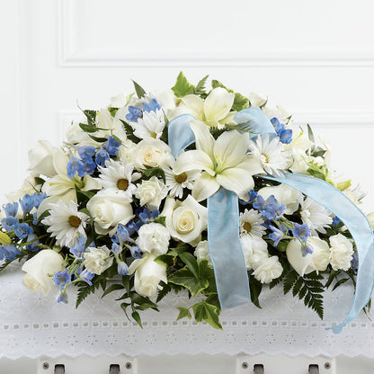 Tender Treasure Casket Spray –  County Seat Florist, Mays Landing NJ