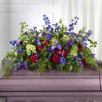 Always Treasured Casket Spray –  County Seat Florist, Mays Landing NJ