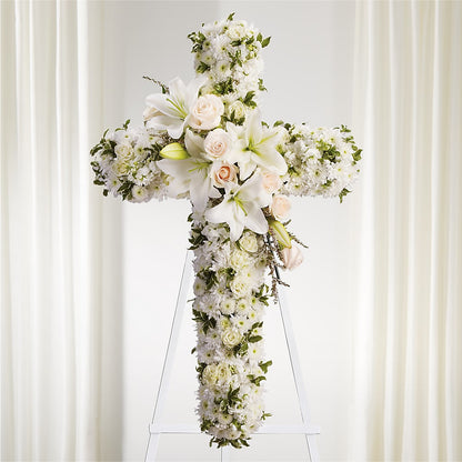 Spiritual Guidance Standing Spray –  County Seat Florist, Mays Landing NJ
