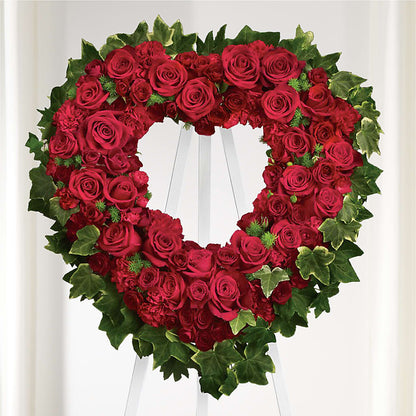 Wholehearted Standing Spray –  County Seat Florist, Mays Landing NJ