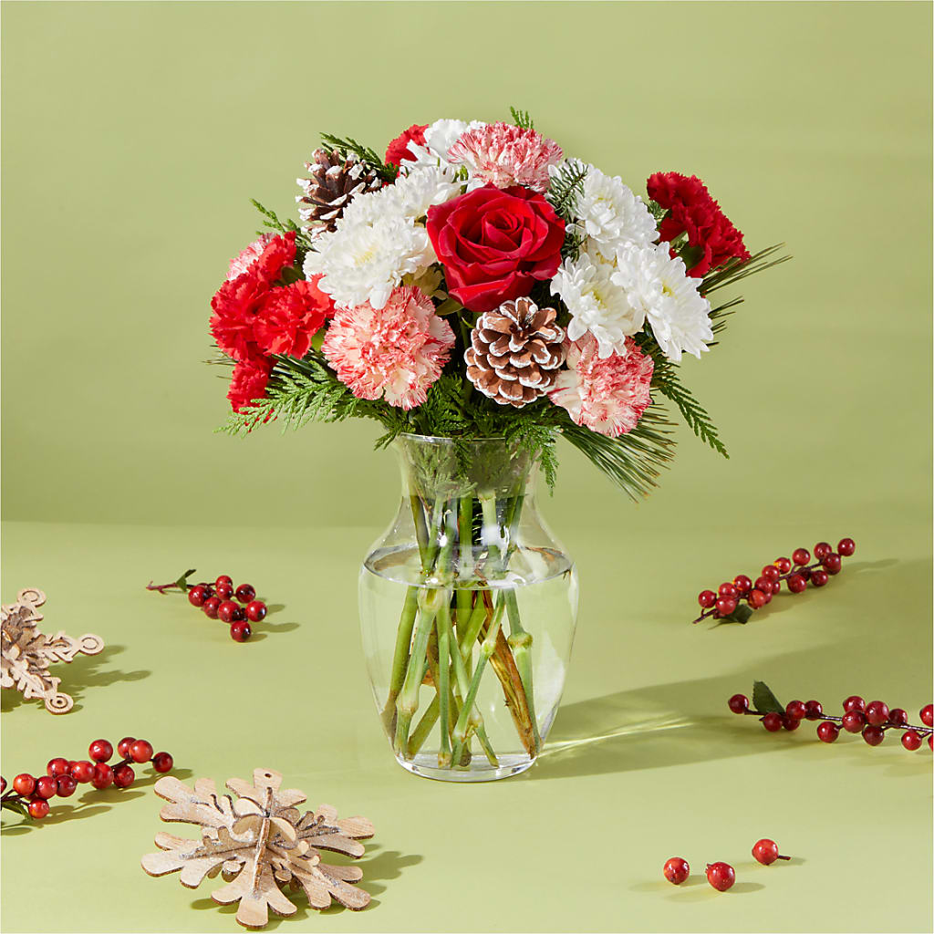 Candy Cane Lane Bouquet –  County Seat Florist, Mays Landing NJ