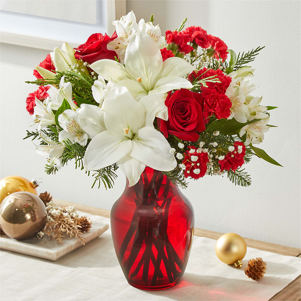 Holiday Season Bouquet –  County Seat Florist, Mays Landing NJ