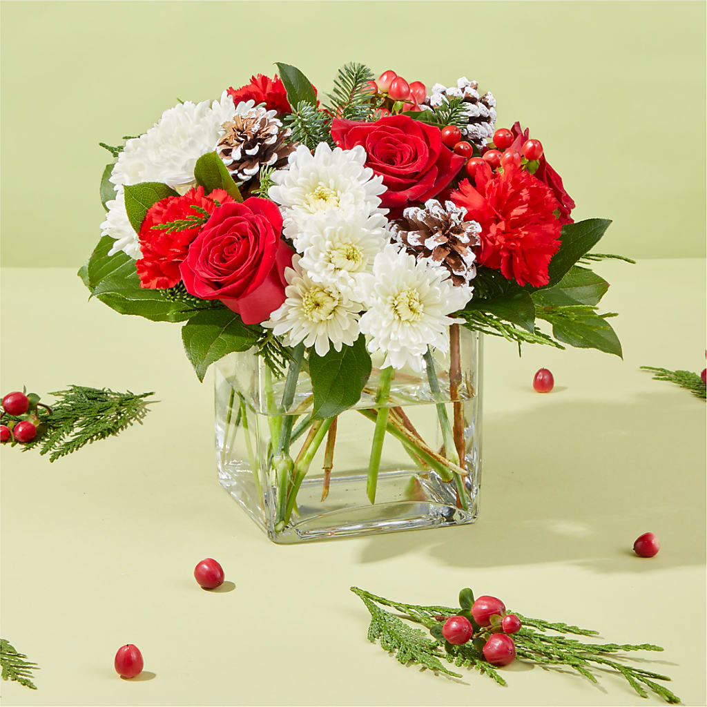 Snow Angel Bouquet –  County Seat Florist, Mays Landing NJ