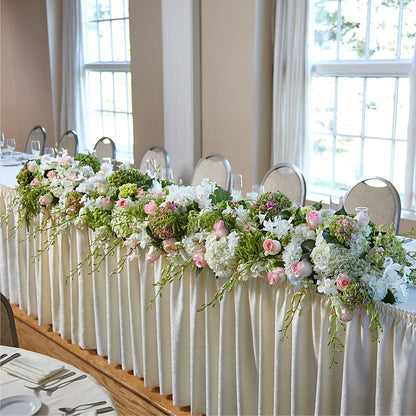 State of Joy Head Table Arrangement –  County Seat Florist, Mays Landing NJ