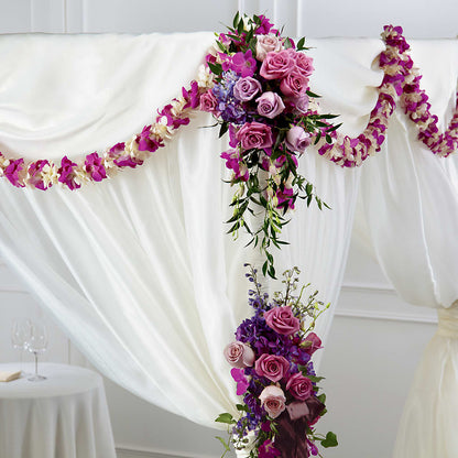 Color & Light Chuppah Decor –  County Seat Florist, Mays Landing NJ
