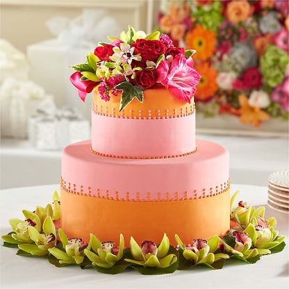 Sweet Citrus Cake Decor –  County Seat Florist, Mays Landing NJ