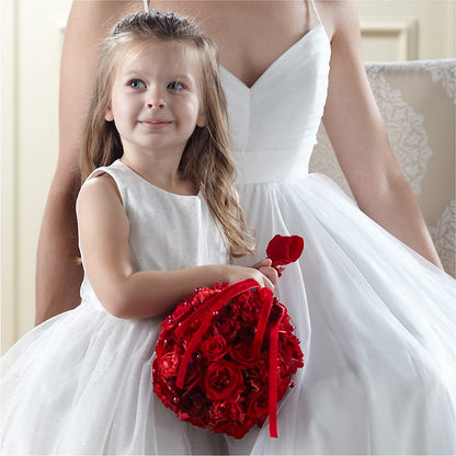Pure at Heart Flower Girl Arrangement –  County Seat Florist, Mays Landing NJ