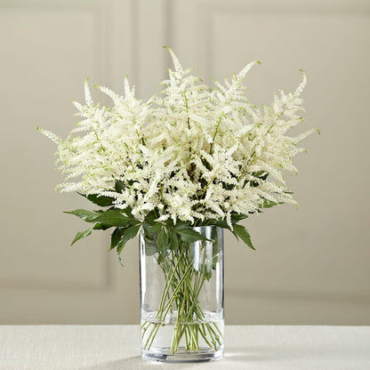 White Astilbe Bouquet –  County Seat Florist, Mays Landing NJ